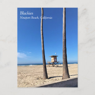 Blackies, Newport Beach, Kalifornien Postkarte