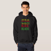 Blackity Black Every Month Black History Month Afr Hoodie (Vorne ganz)