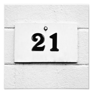 Blackjack 21 fotodruck