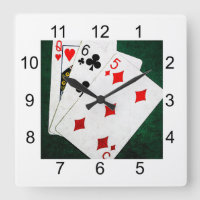 Blackjack 21 point - Queen, Six, Five