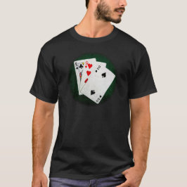 Blackjack 21 Punkt - König, neun, zwei T-Shirt