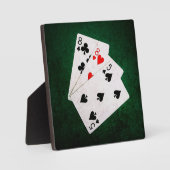 Blackjack 21 Punkte - 8, 8, 5 Punkte Fotoplatte (Vorderseite)