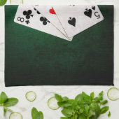 Blackjack 21 Punkte - 8, 8, 5 Punkte Geschirrtuch (Gefaltet)