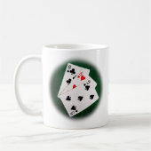 Blackjack 21 Punkte - 8, 8, 5 Punkte Kaffeetasse (Links)