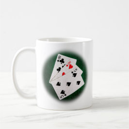 Blackjack 21 Punkte - 8, 8, 5 Punkte Kaffeetasse