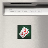 Blackjack 21 Punkte - As, 10 Magnet (In Situ (Geschirrspüler))