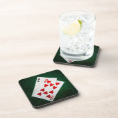 Blackjack 21 Punkte - As, 10 Untersetzer (Rechte Seite)