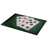 Blackjack 21 - Sieben, Sieben, Sieben Schneidebrett (Ecke)