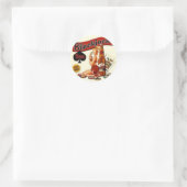 Blackjack Bier Runder Aufkleber (Tasche)