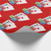 Blackjack Geschenkpapier (Ecke)
