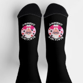 Blackjack-Großmutter | Funny Blackjack Oma Socken (Oben)