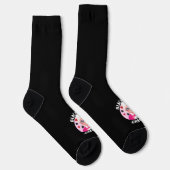 Blackjack-Großmutter | Funny Blackjack Oma Socken (Rechts)