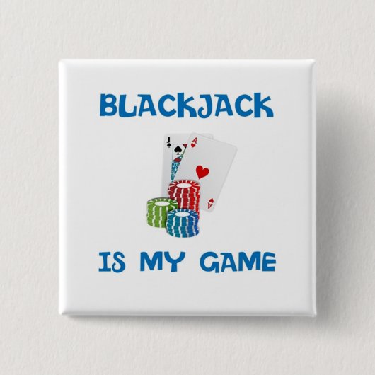 BLACKJACK IST MEIN SPIEL BUTTON (Vorderseite)
