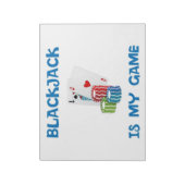 BLACKJACK IST MEIN SPIEL NOTIZBLOCK (Rotiert)