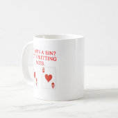 BLACKJACK KAFFEETASSE (Vorderseite Links)