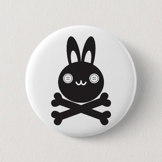 BlackJack (Kaninchen) Button (Vorderseite)
