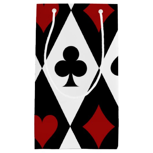 Blackjack-Kartenspiel Casino Las Vegas Kleine Geschenktüte (Vorderseite)