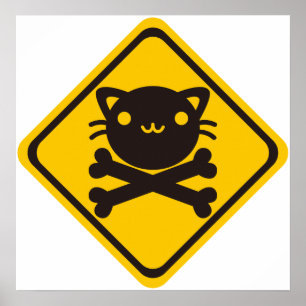 BlackJack (Katze) Poster