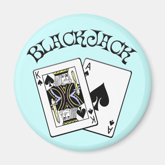 BLACKJACK MAGNET (Vorne)