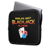 Blackjack Notebook-Bag Laptopschutzhülle (Vorderseite Links)