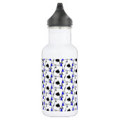 Blackjack Spades Blue Large Trinkflasche (Rechts)