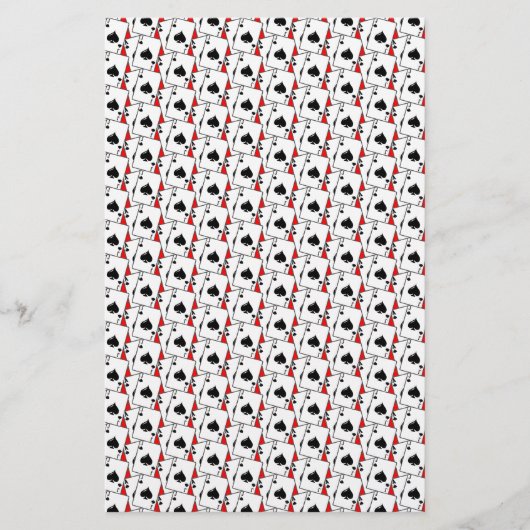 Blackjack Spades Red (Vorderseite)