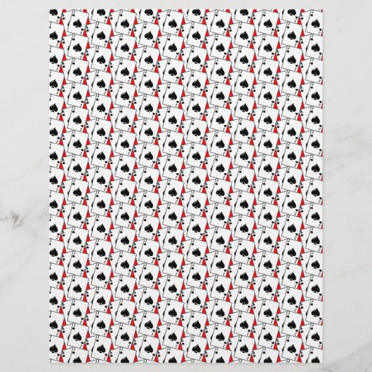 Blackjack Spades Red (Vorderseite)