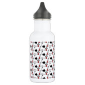 Blackjack Spades Red Large Trinkflasche (Links)