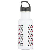Blackjack Spades Red Large Trinkflasche (Rückseite)