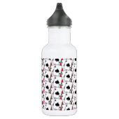Blackjack Spades Red Large Trinkflasche (Rechts)