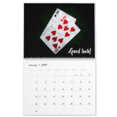 Blackjack - Viel Glück!, anpassbar Kalender (Jan 2027)