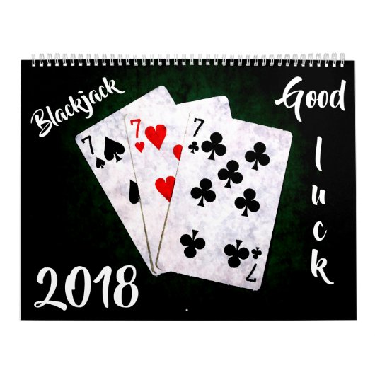 Blackjack - Viel Glück!, anpassbar Kalender (Titelbild)