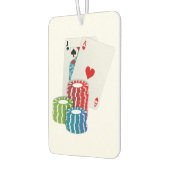 Blackjack with Poker Chips Autolufterfrischer (Links)