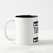 Blackjack Zweifarbige Tasse (Links)
