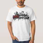 BlackLabelled unzensiertes T-Shirt (Vorderseite)
