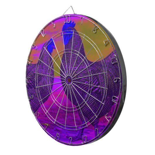 BlackLight Dartscheibe (Vorderseite rechts)