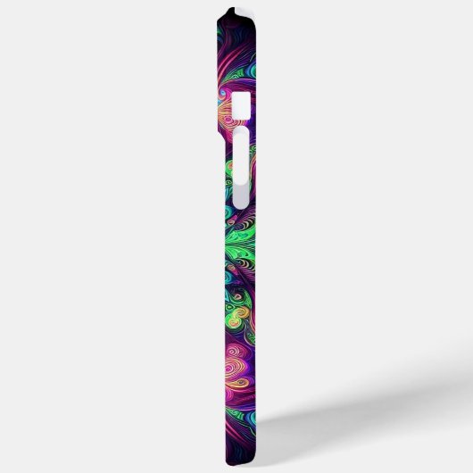 Blacklight-Design Case-Mate iPhone Hülle (Rückseite / Links)