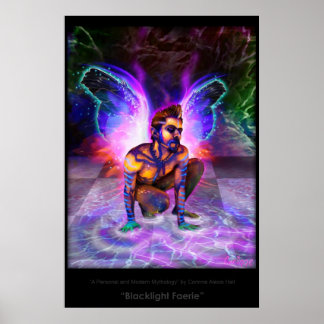 "Blacklight Fee" - von Corinne Alexis Hall Poster