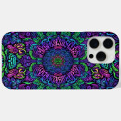 Blacklight Graffiti-Design Case-Mate iPhone Hülle (Rückseite (Horizontal))