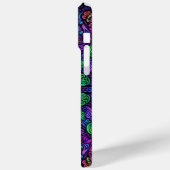 Blacklight Graffiti-Design Case-Mate iPhone Hülle (Rückseite / Links)