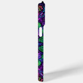 Blacklight Graffiti-Design Case-Mate iPhone Hülle (Rückseite / Rechts)