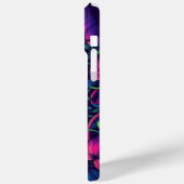 Blacklight Graffiti-Design Case-Mate iPhone Hülle (Rückseite / Links)