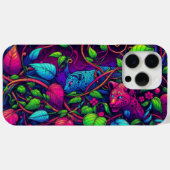 Blacklight Graffiti-Design Case-Mate iPhone Hülle (Rückseite (Horizontal))