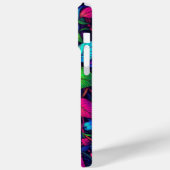 Blacklight Graffiti-Design Case-Mate iPhone Hülle (Rückseite / Links)