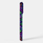 Blacklight Graffiti-Design iPhone Hülle (Rechte Seite)