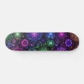 Blacklight Graffiti Musterskateboard Skateboard (Horizontal)