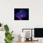 Blacklight Nightmare 16" x 20" Poster (Heimbüro)