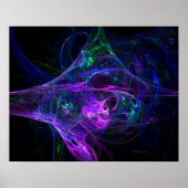 Blacklight Nightmare 16" x 20" Poster (Vorne)