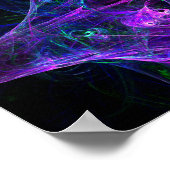 Blacklight Nightmare 8" x 10" Print Poster (Ecke)