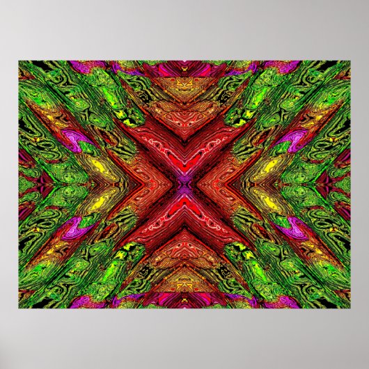 Blacklight Poster der 70er Jahre (Vorne)